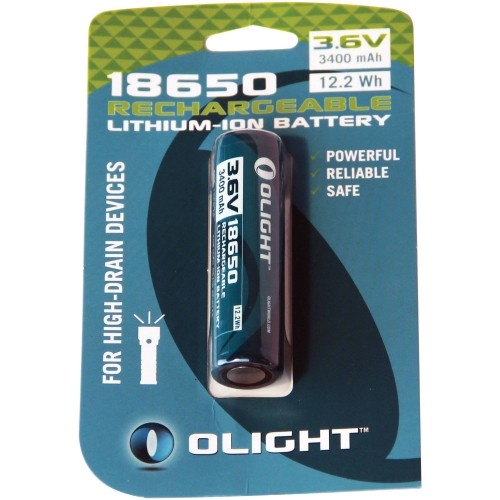 Olight 18650 Li-Ion 3400mAh Battery