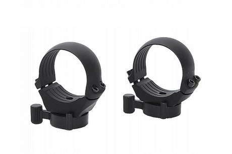 Optinio taikiklio žiedų montavimo pagrindai Hexa Lock su 30 mm greito nuėmimo žiedais