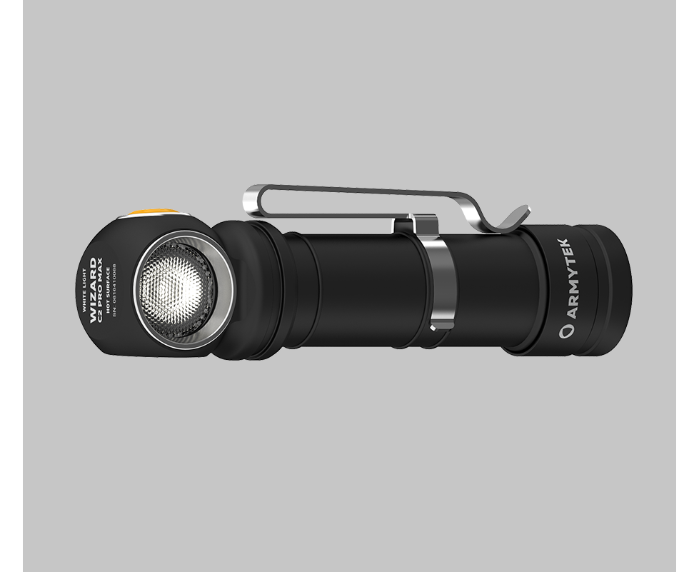 ARMYTEK WIZARD C2 PRO MAX MAGNET USB lukturis, white (auksti baltā)
