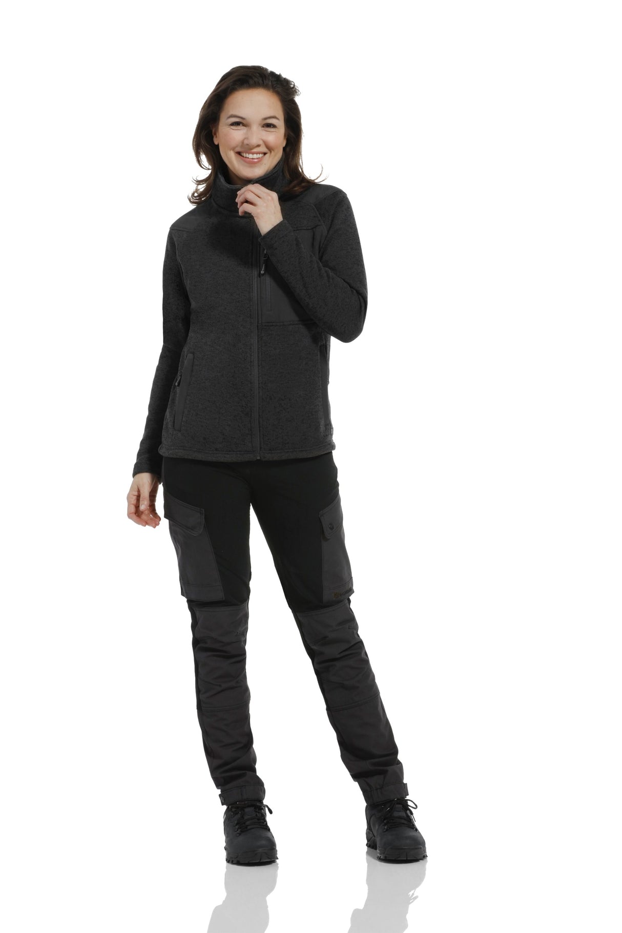 Tick-resistant Impregnated Rovince Women's Flexline Trousers (grey)