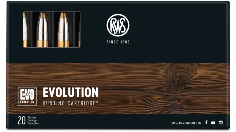 RWS Cartridges cal. 308 Win. Evolution 11.9g./184gr