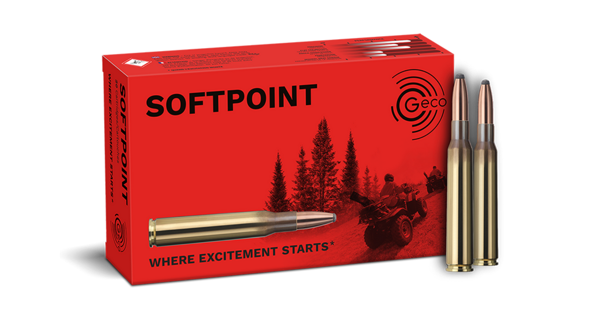 Cartridges Geco 7x64 TEILMANTEL/SOFTPOINT 10.7 g