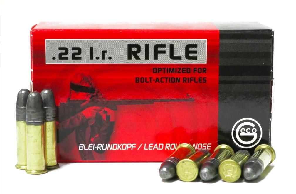 PATRONAS GECO .22LR RIFLE 2.6G 50GB.