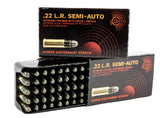 CARTRIDGES GECO .22LR SEMI - AUTO 2.6G 50PCS.