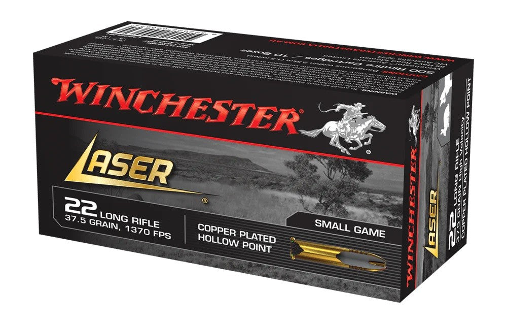 ŠAUTENES WINCHESTER .22LR LASER 37,5 GRAIN. 50 GAB.
