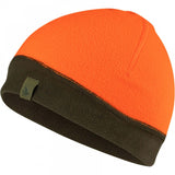 Cepure SEELAND Reversible fleece (priežu zaļš/izteikti oranžs) viens izmērs