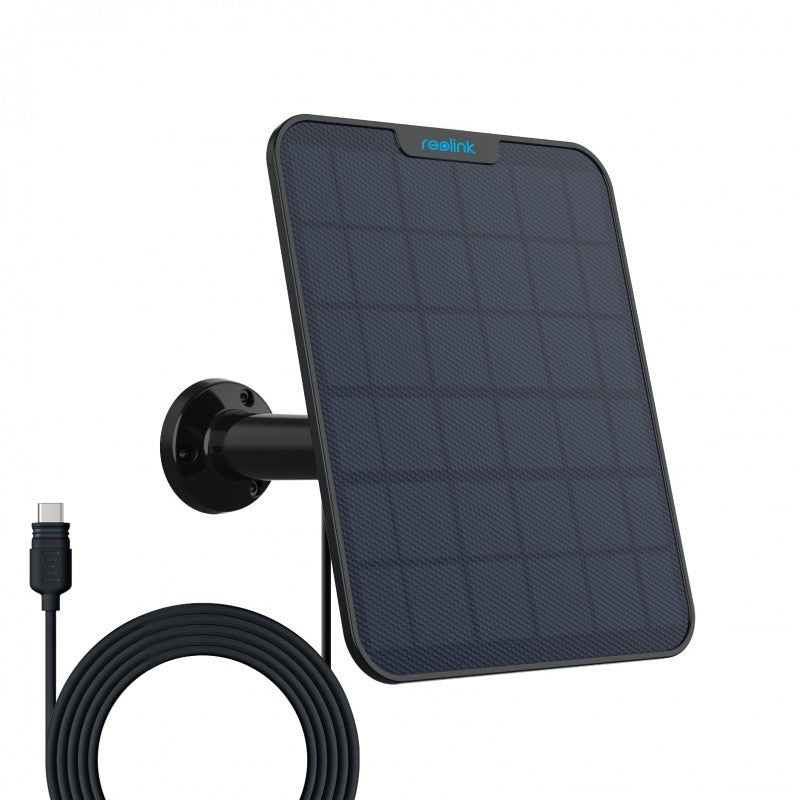 Reolink Solar Panel 2, solar charger for security cameras, 6V, black