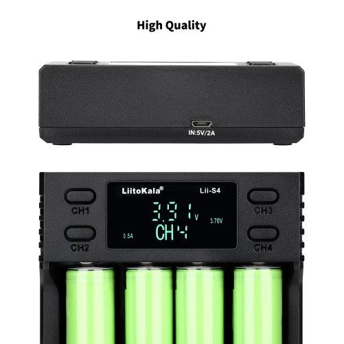 Battery charger Liitokala Lii-S4