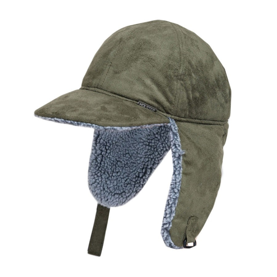 Winter cap with visor HOLSTER