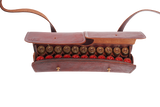 Natural leather HOLSTER for 12 ga. shotgun shells