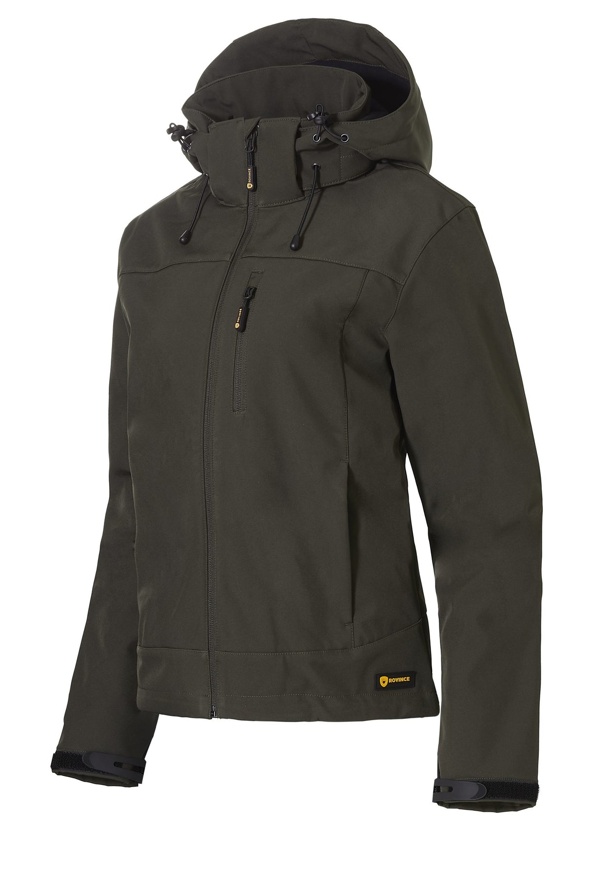 Sieviešu starpsezonu jaka impregnēta pret ērcēm Rovince Ergoline Softshell jack