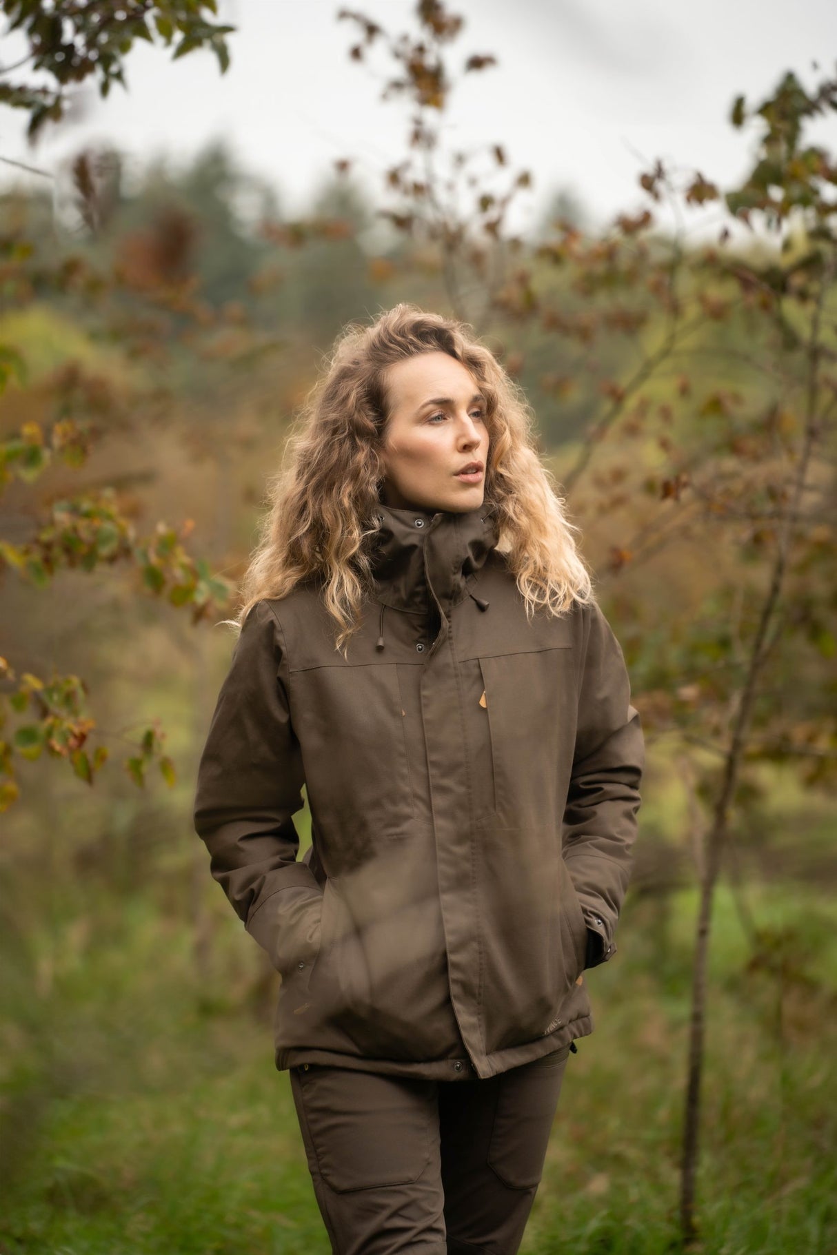 Impregnuota nuo erkių Rovince Šilta Moteriška striukė Ergoline Jacket