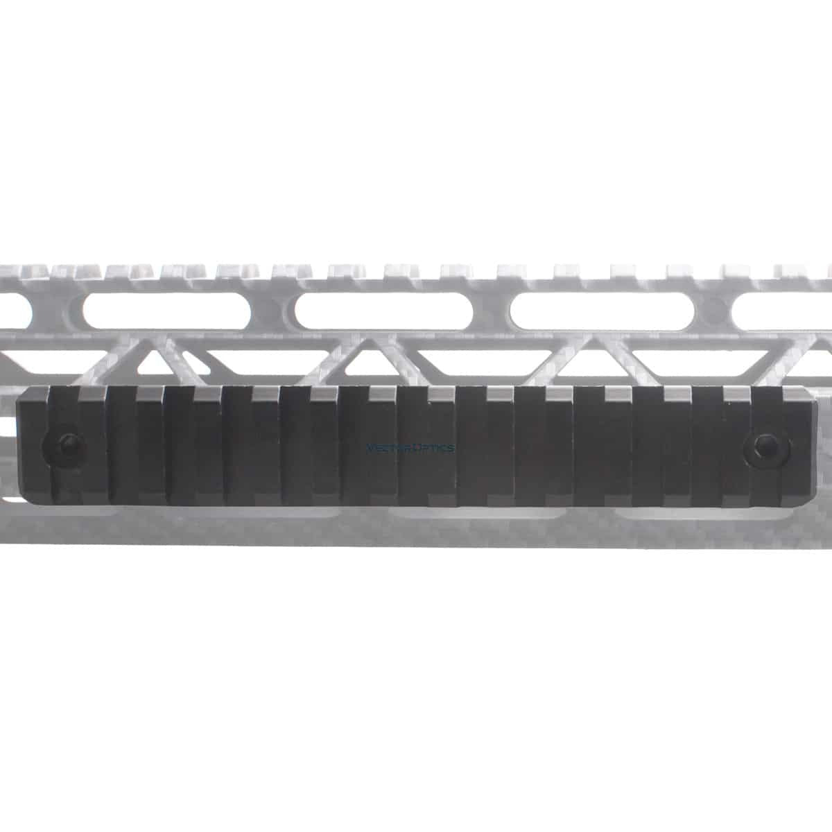 PICATINNY PAGRINDAS MLOK HANDGUARD 5″ RAIL SECTION VECTOR OPTICS
