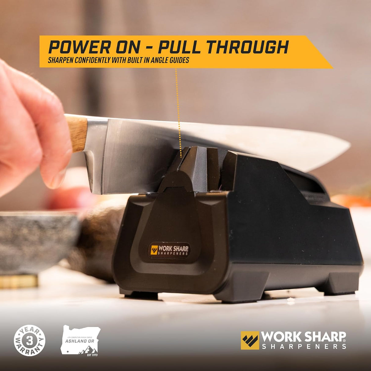 Work Sharp elektrinis peilių galąstuvas Culinary E2