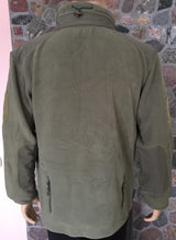 Warm fleece sweater with comfortable pockets