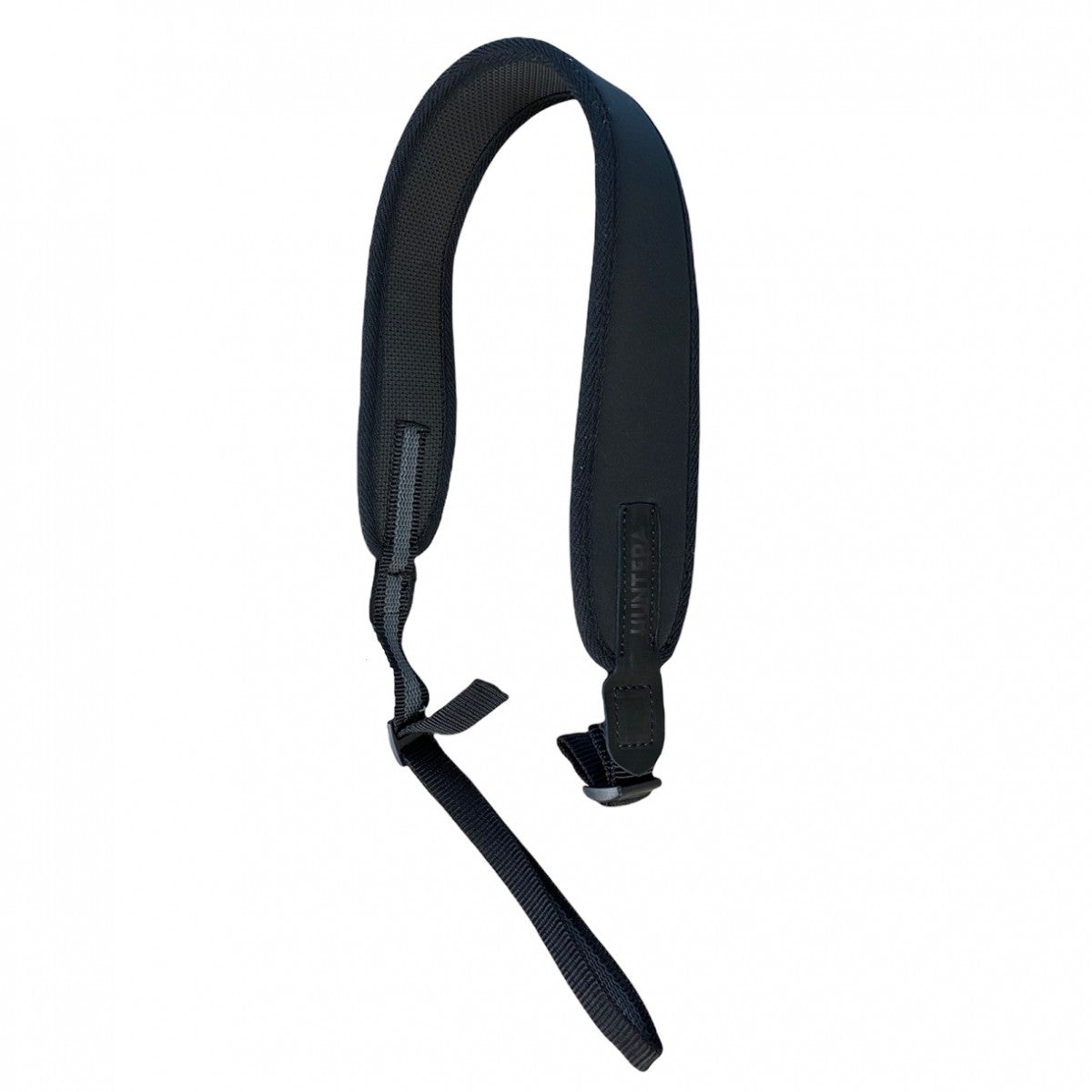 Rifle sling HUNTERA black with suede details 79-110 cm
