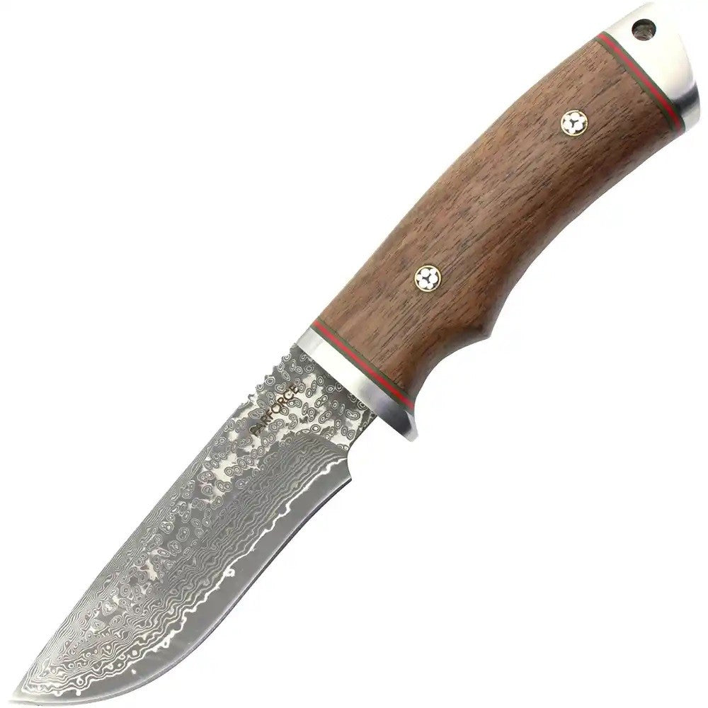 Damascus steel knife Parforce Pecora