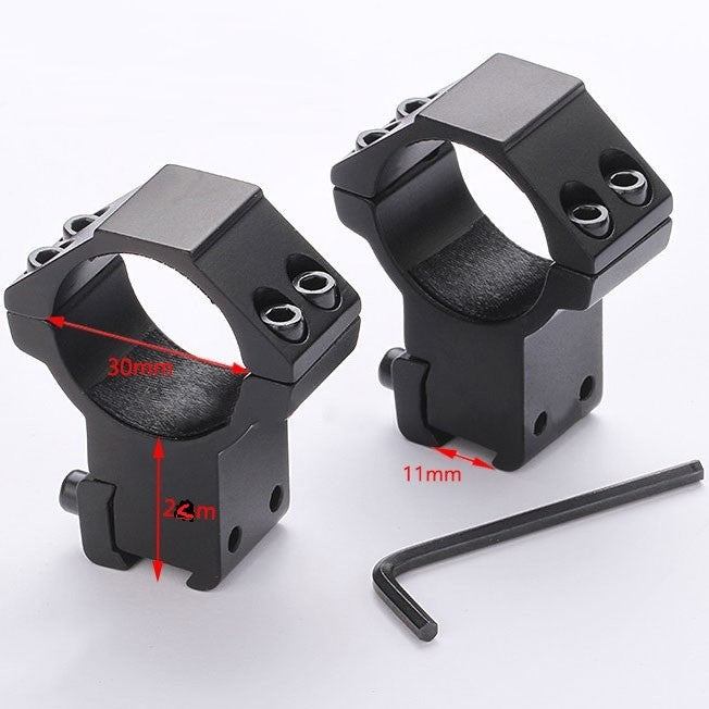 Optical scope mount 30mm with 11mm rail