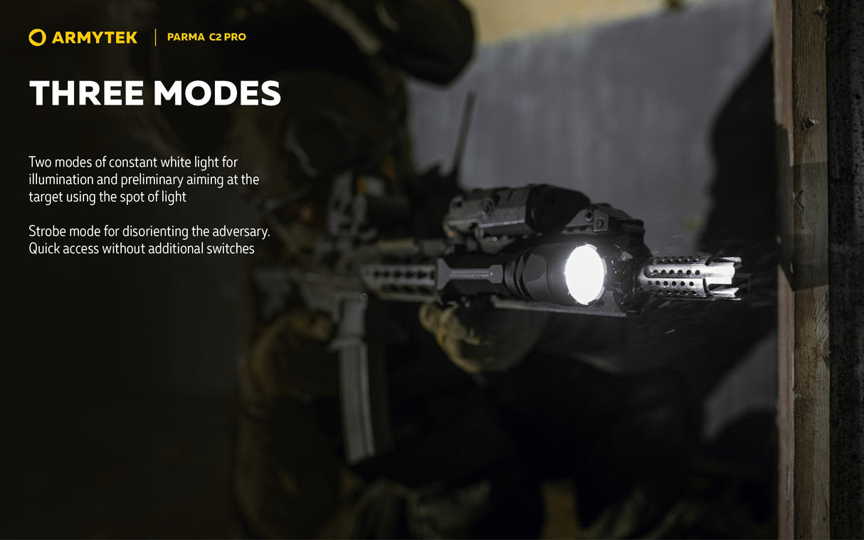 Prožektorius Armytek Parma C2 PRO