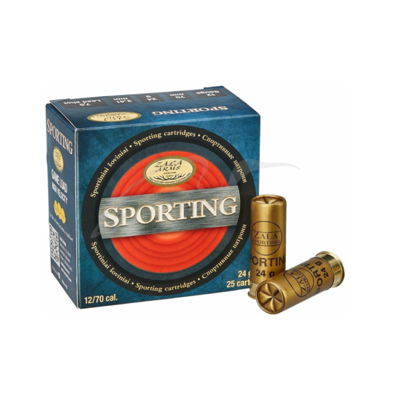 Patronas Zala Sporting 12/70, 24g, stenda šaušanai