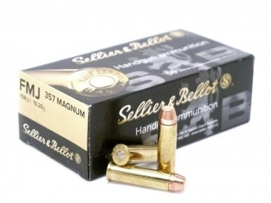 Cartridge Sellier&Bellot 357Magnum FMJ 10.25g