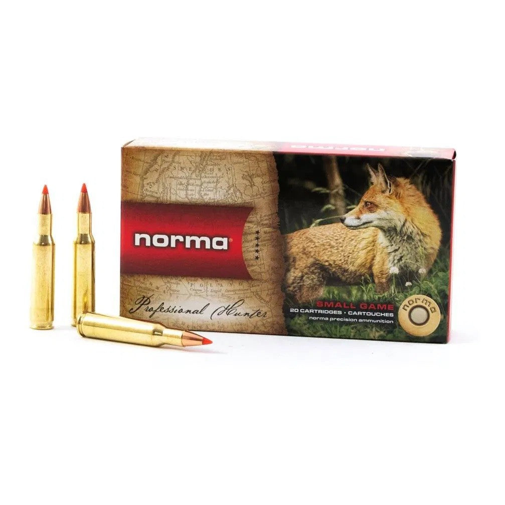 Cartridges NORMA 222 V-Max 2.6g 40gr