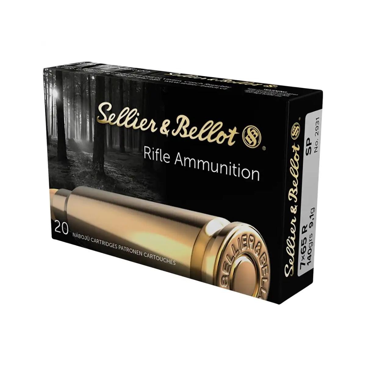 Cartridges Sellier&Bellot . 7x65 R SP 9.1 g