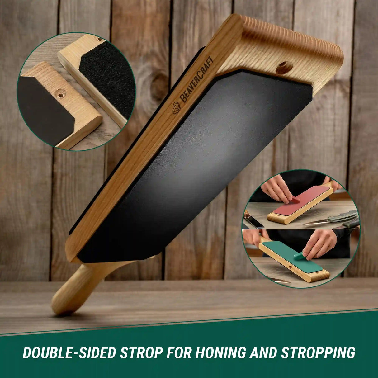 BeaverCraft LS1P1 Leather Strop 380 mm