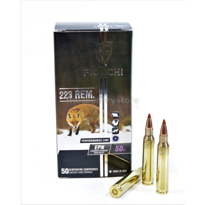 Ammunition Fiocchi cal. .223 Rem. EPN 50gr