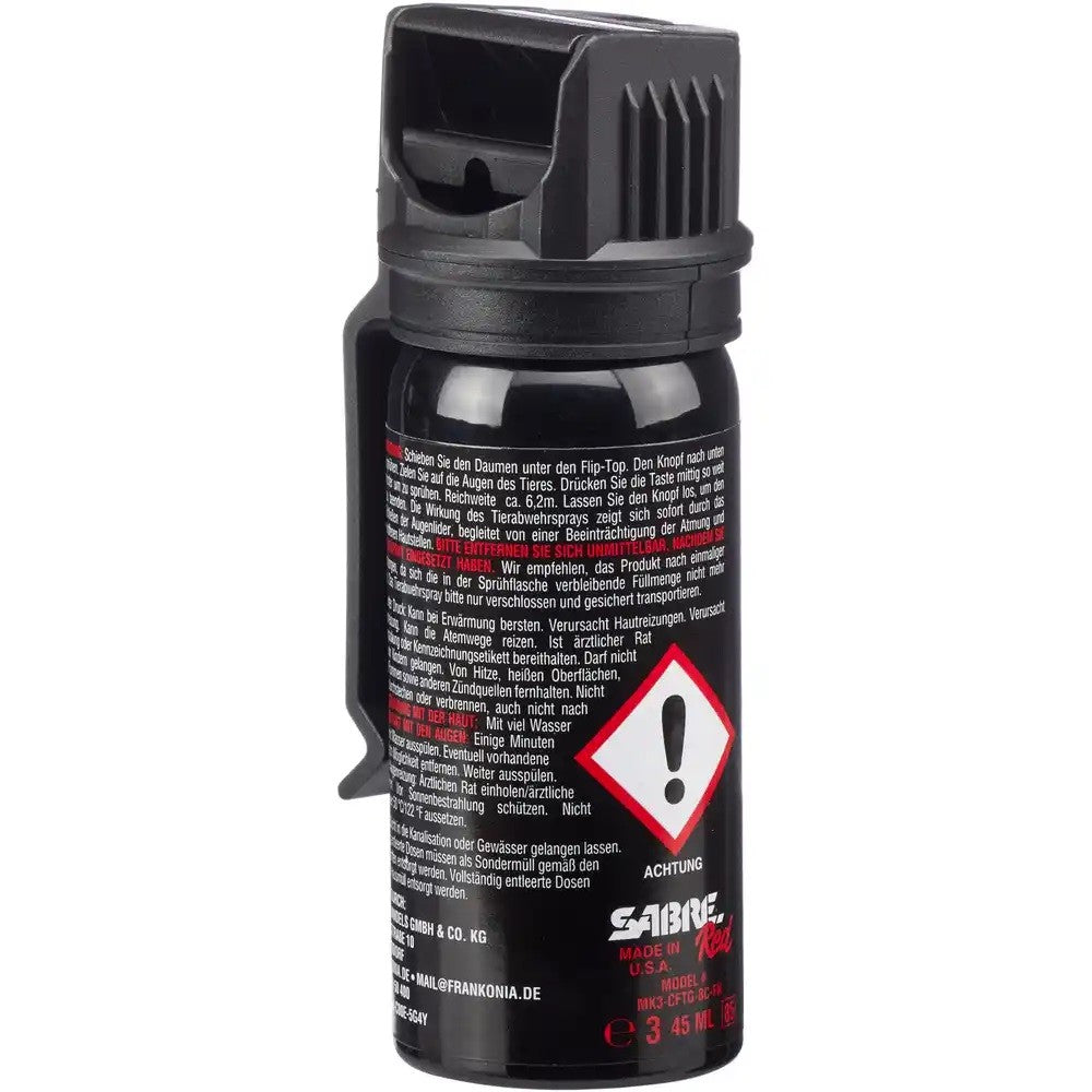 Piparu gāze SABRE GEL ar UV marķējošo krāsu 45 ml