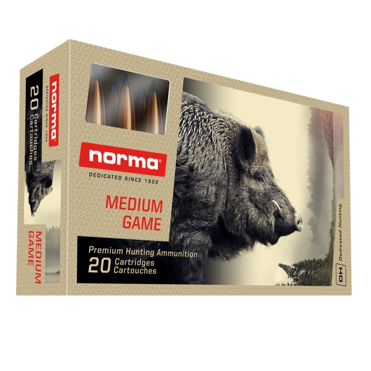 Ammunition Norma cal. 300 WSM Bondstrike 11.7 g.