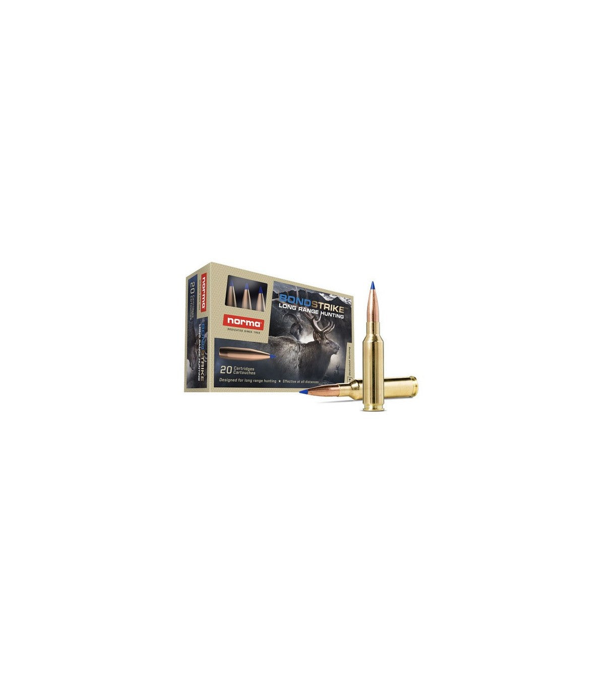 Ammunition Norma cal. 300 WSM Bondstrike 11.7 g.