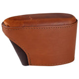 Buttstock, brown leather