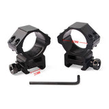 High scope mount 30/21mm (Picatinny)