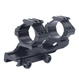 One-piece scope mount with 21mm rail and 25.4mm rings
