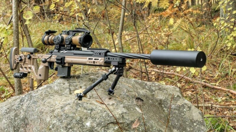 JAKI TITAN Power sound and recoil suppressor for .300 Magnum calibers