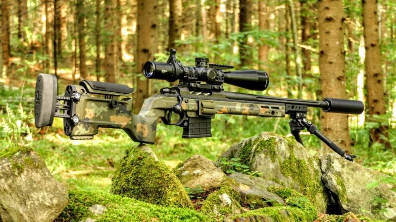 JAKI trokšņu un atsaukuma slāpētājs TITANIUM FOREST .300 Magnum kalibriem