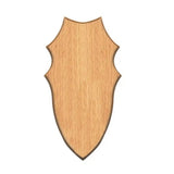 Decorative wooden trophy plate FRANKONIA Size:205x120 mm.