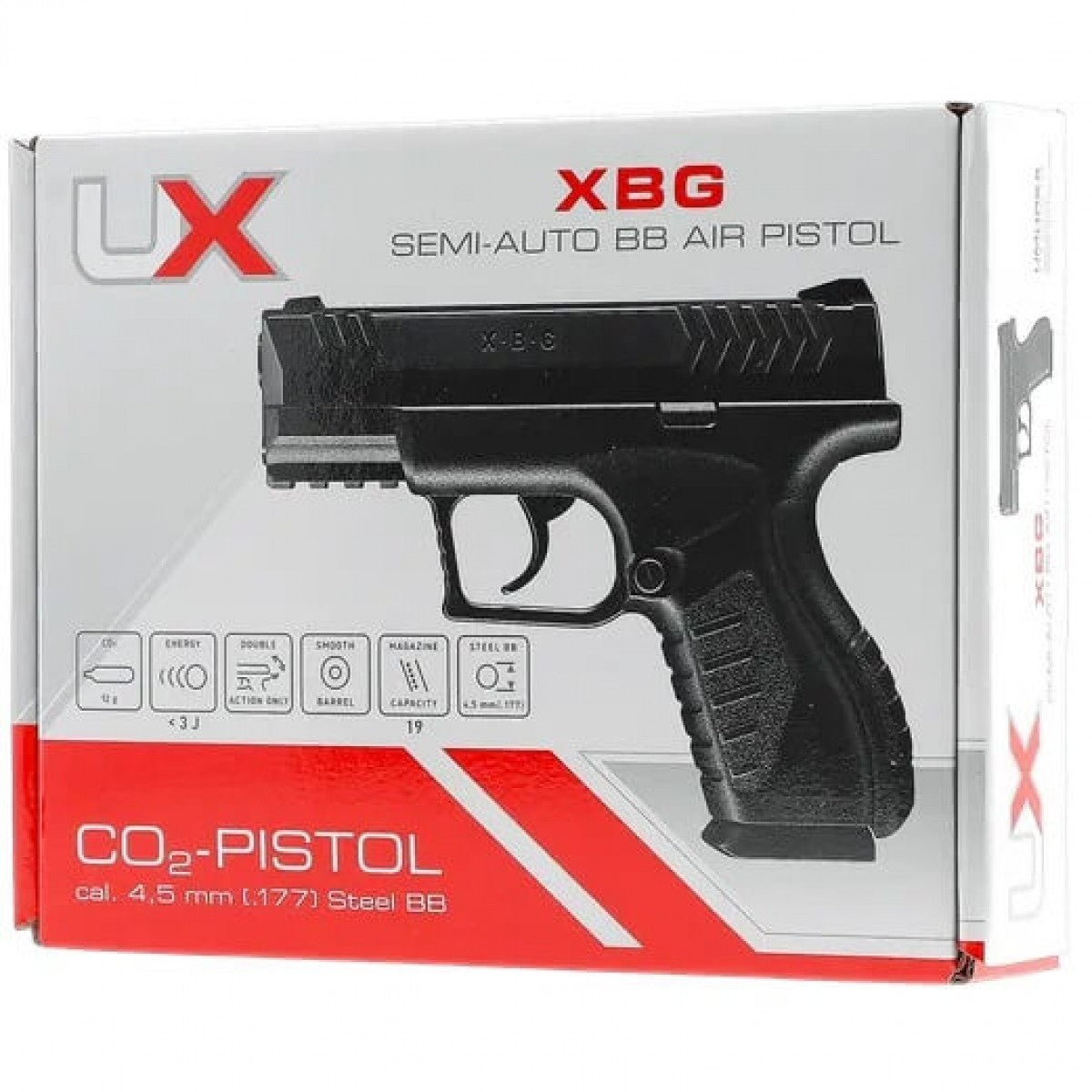 Air Pistol UMAREX XBG BLK Cal. 4.5 mm