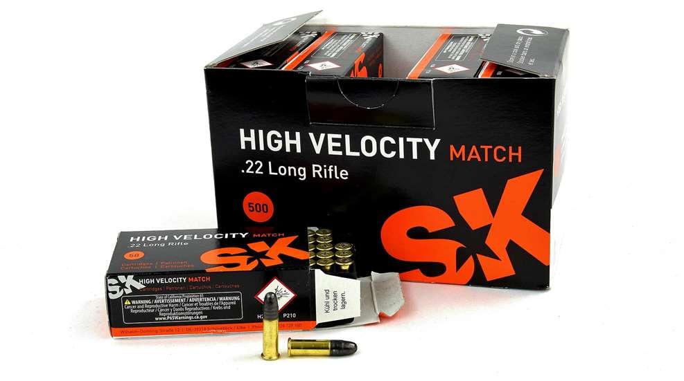 Cartridge SK High Velocity Match .22LR