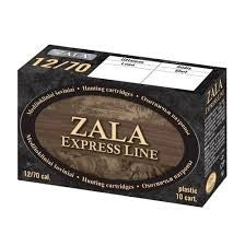 Patronas Zala Extra 6,2 mm 12/70 konteinerī