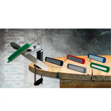 Accusharp Precision Kit knife sharpener set, 5 stones