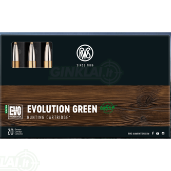 Cartridges RWS EVOLUTION Green 3006 8.8 g