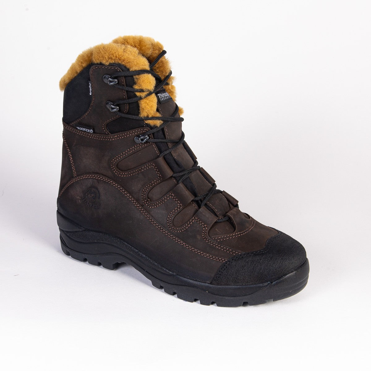 PolarMax winter boots with natural sheepskin