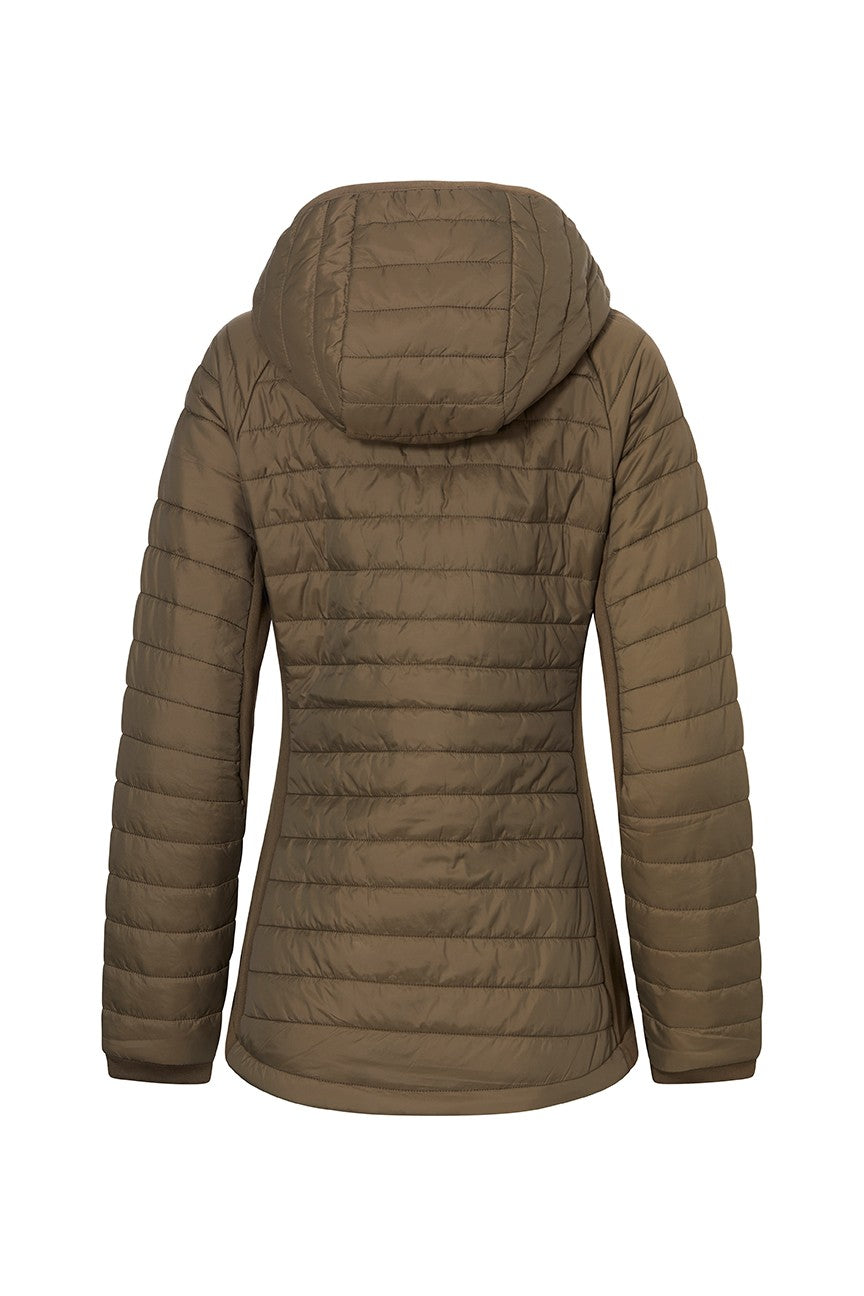 Impregnated against ticks ROVINCE women's jacket Padded Green Women