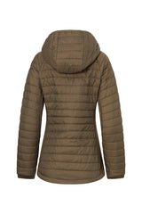 Impregnated against ticks ROVINCE women's jacket Padded Green Women