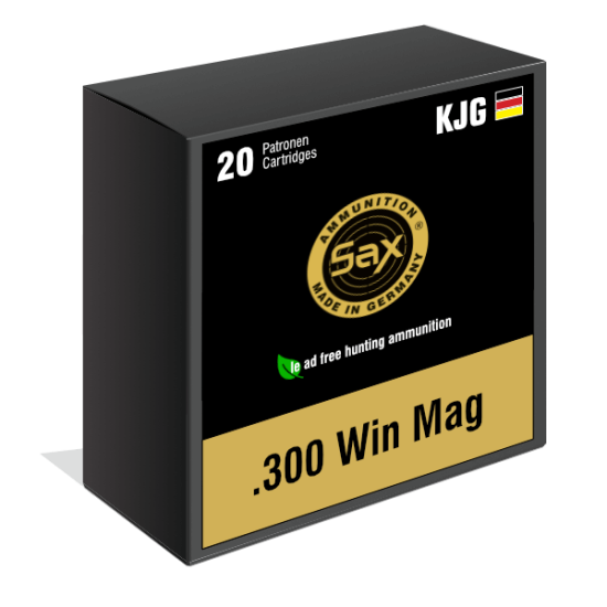 Ammunition Sax .300 Win Mag KJG-SR (8.00g)