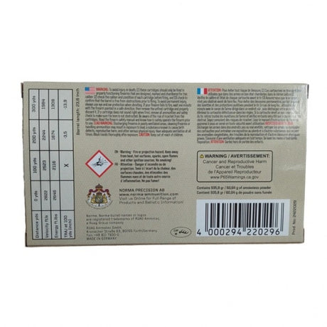 Šoviniai NORMA 308 Win. SOFT POINT 9,7 g. 150 gr.