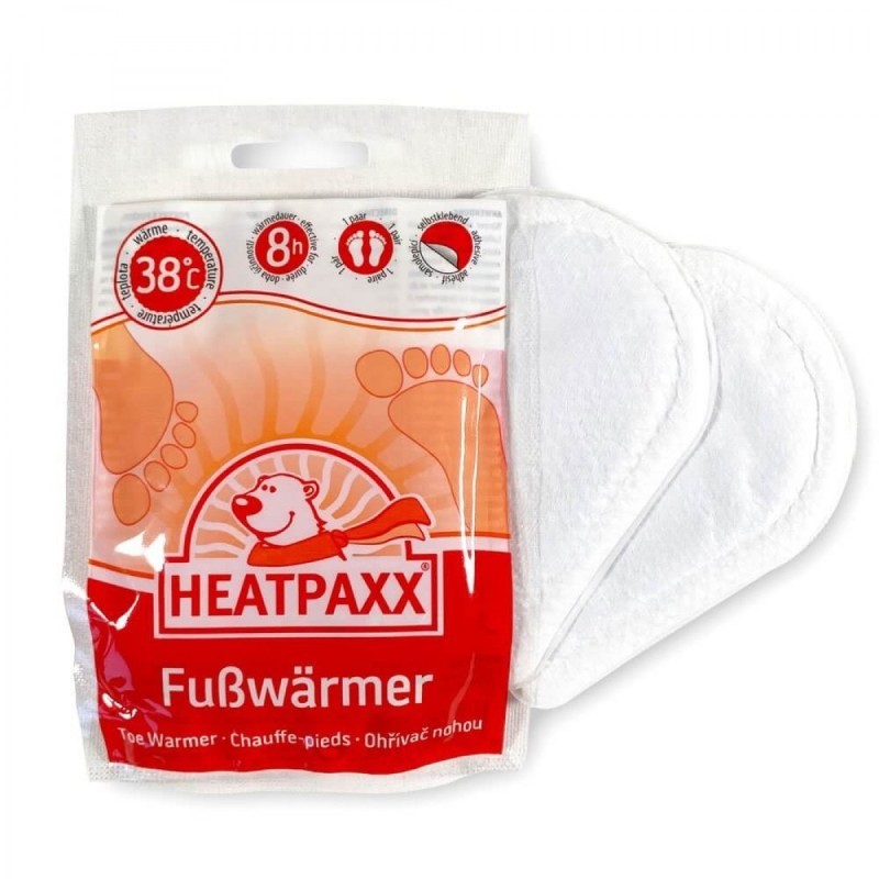 Vienreizējie sildošie paliktņi pēdu pirkstiem HEATPAXX, 1 pāris