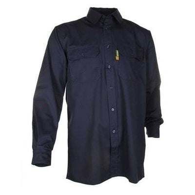 ROVINCE OVERHEMD BLUE Men's Blue Tick-Repellent Shirt